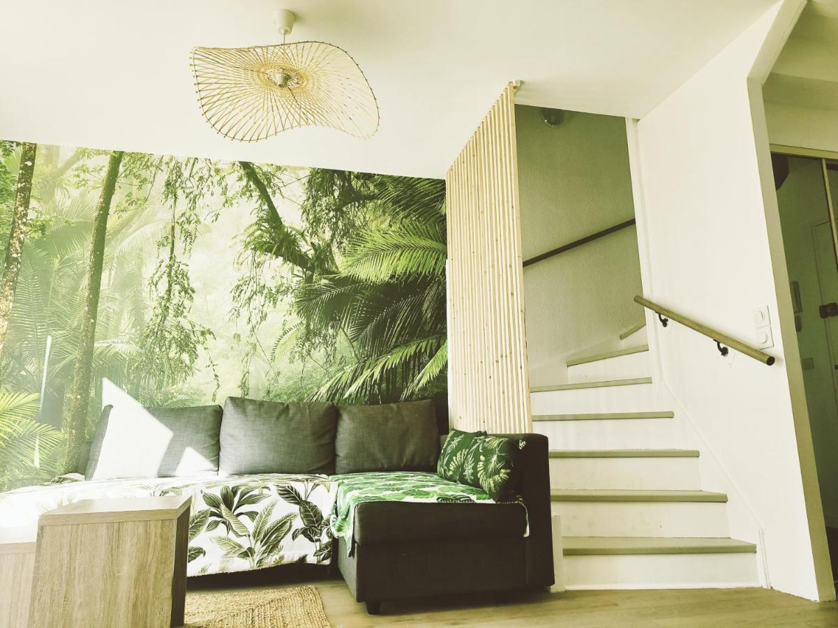 Апартаменты Beau Duplex Familial Avec Jardin Cloture Дувен Экстерьер фото
