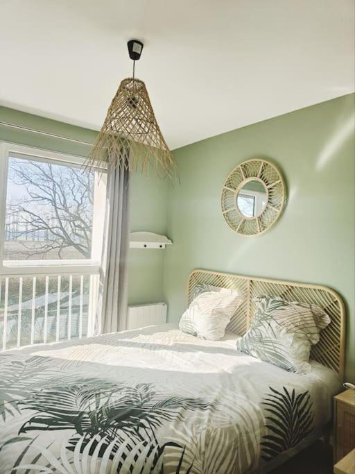 Апартаменты Beau Duplex Familial Avec Jardin Cloture Дувен Экстерьер фото